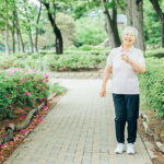 シニアの女性